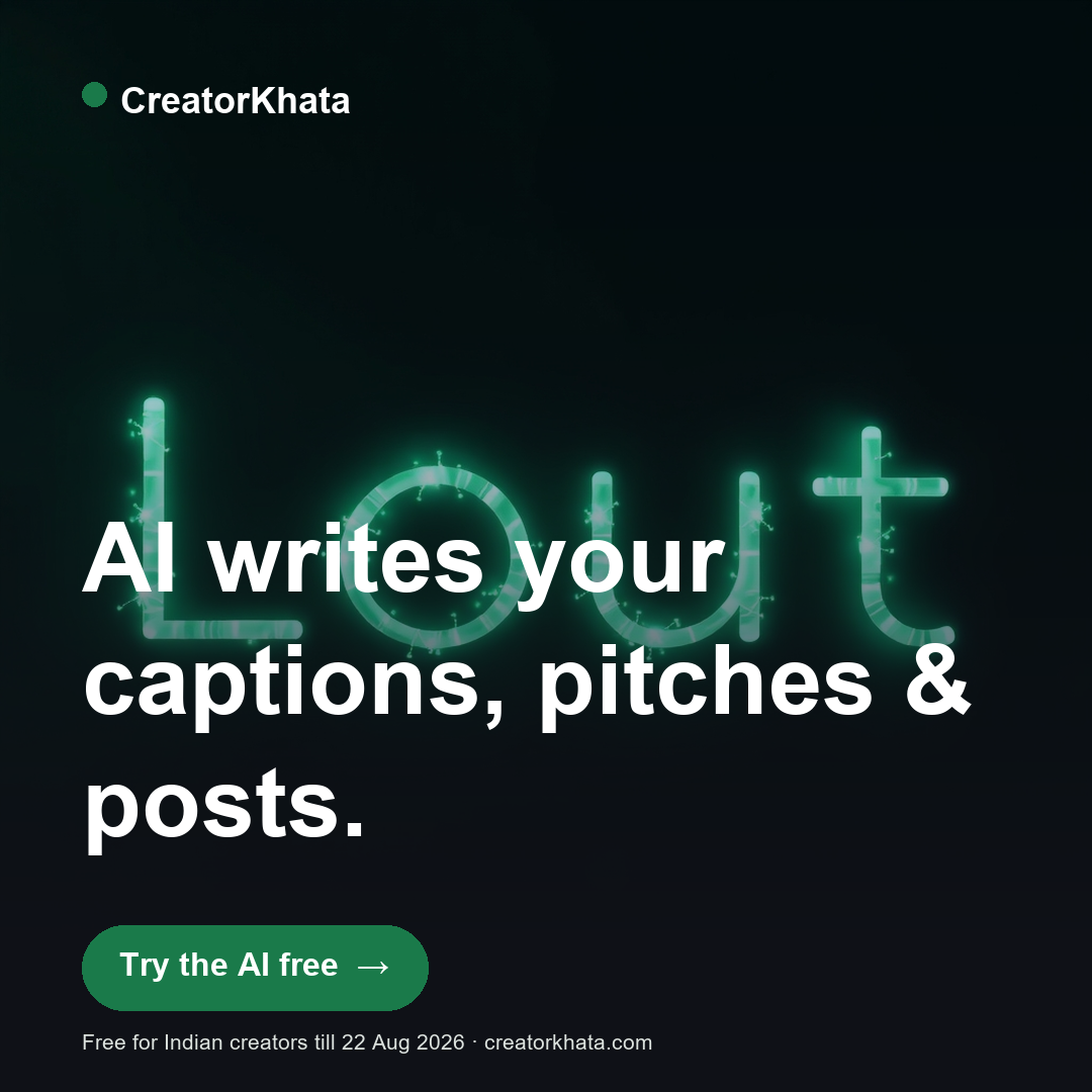 AI writes your captions, pitches & posts.